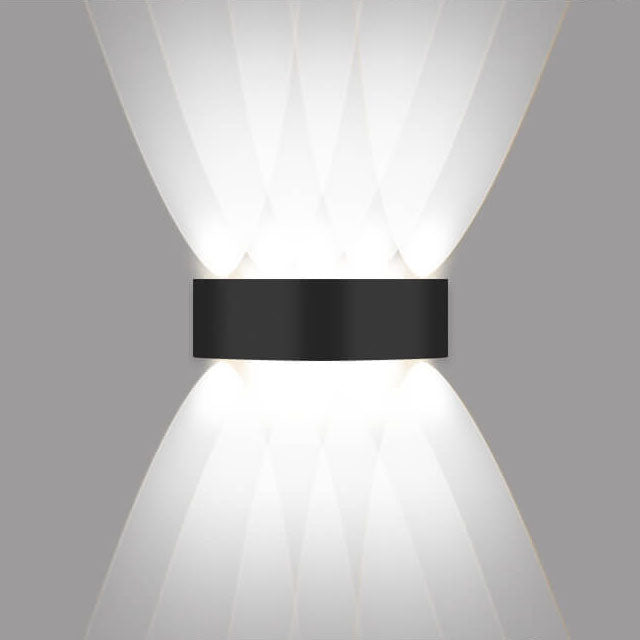 Black Aluminum Patio Outdoor Light