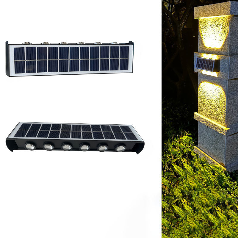 Rectangular ABS PMMA Patio Outdoor Light
