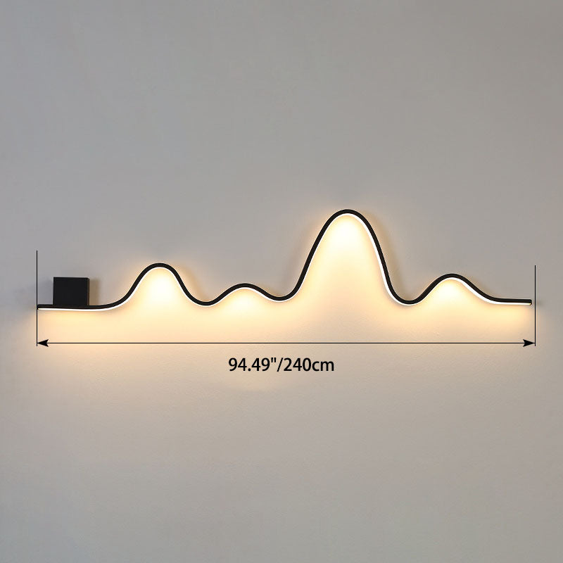 Strip Mountain Iron Aluminium Outdoor Light