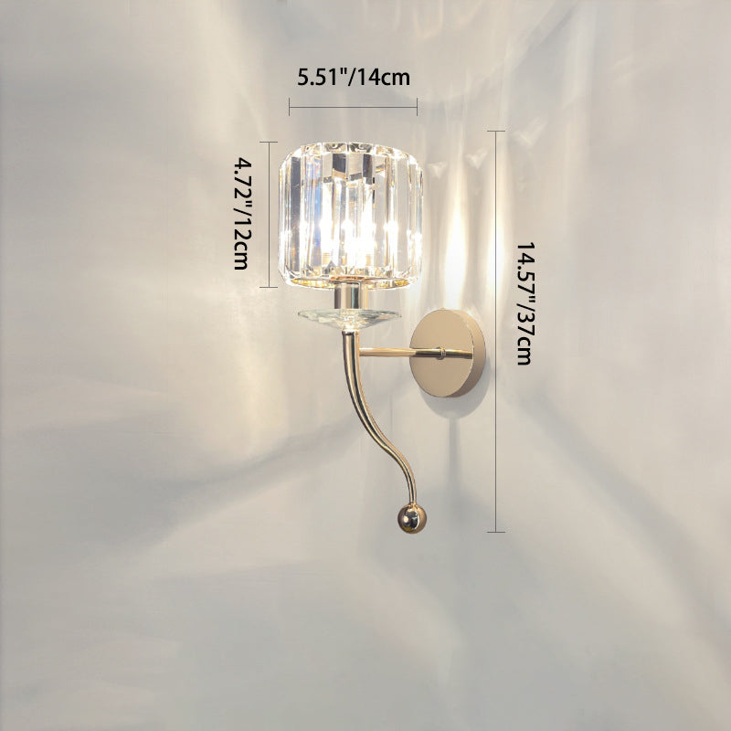 Metal Iron Stainless Steel Wall Lamp