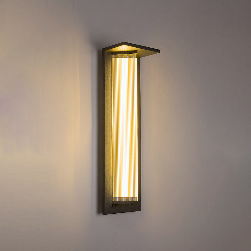 Stainless Steel Acrylic Patio Outdoor Light