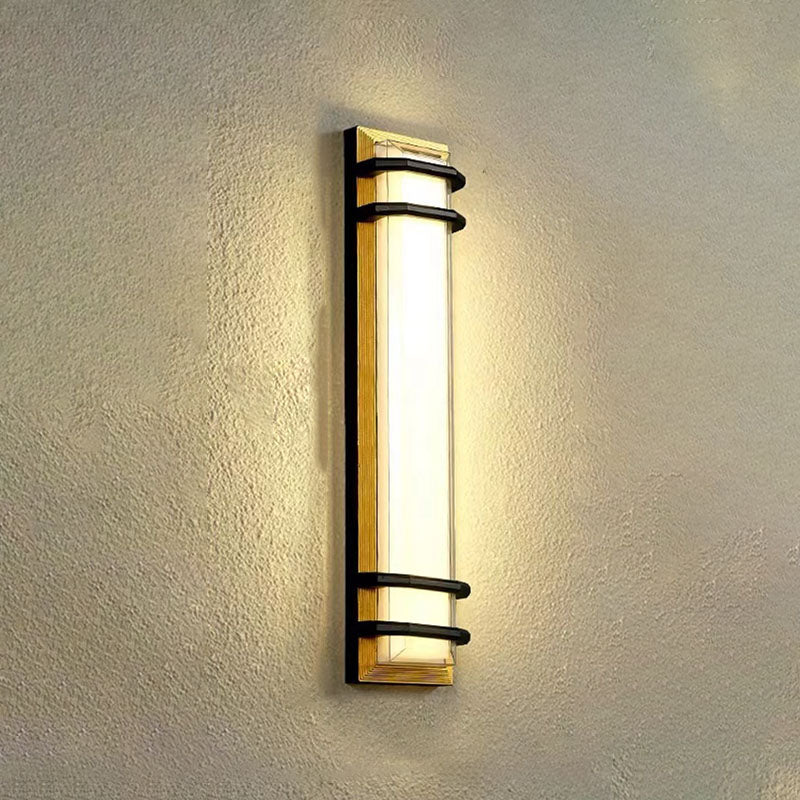 Aluminum Cubic Acrylic Garden Outdoor Light