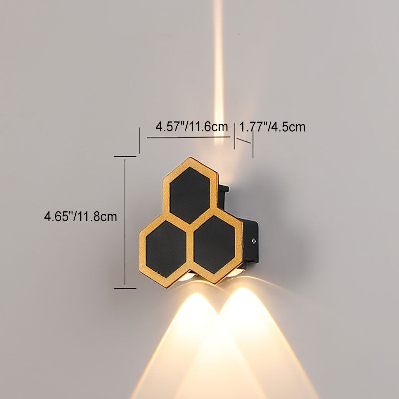 Aluminum Honeycomb Shape PC Outdoor Light