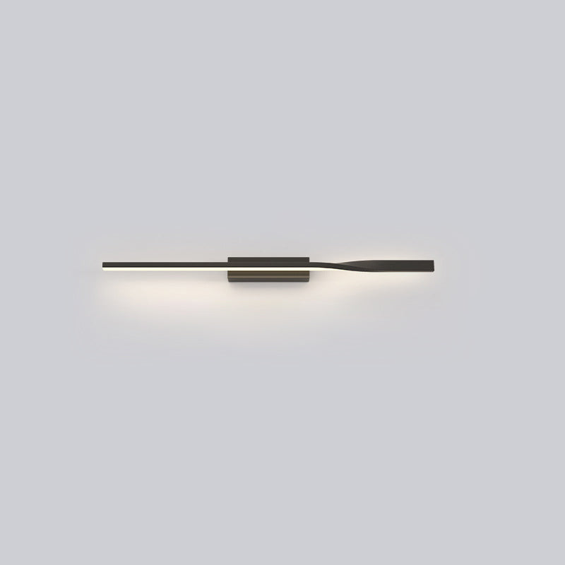 Aluminum Straight Line Silicone Wall Lamp