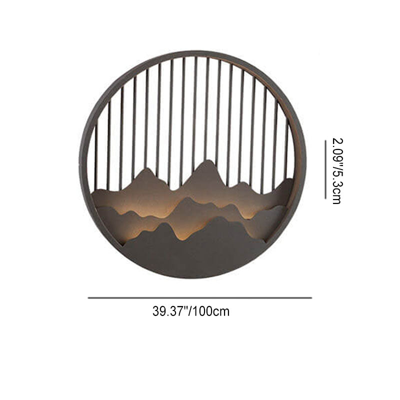 Round Mountain Stainless Steel Outdoor Light