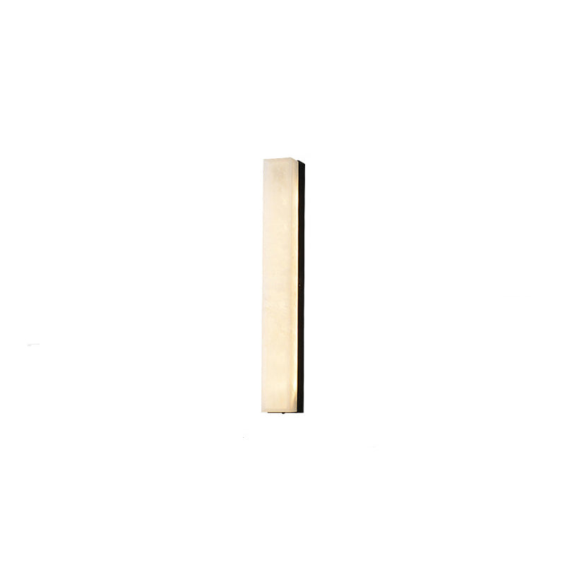 Strip Copper Marble Living Wall Lamp