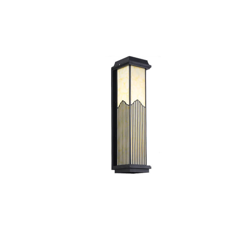Aluminum Rectangular Column Outdoor Light