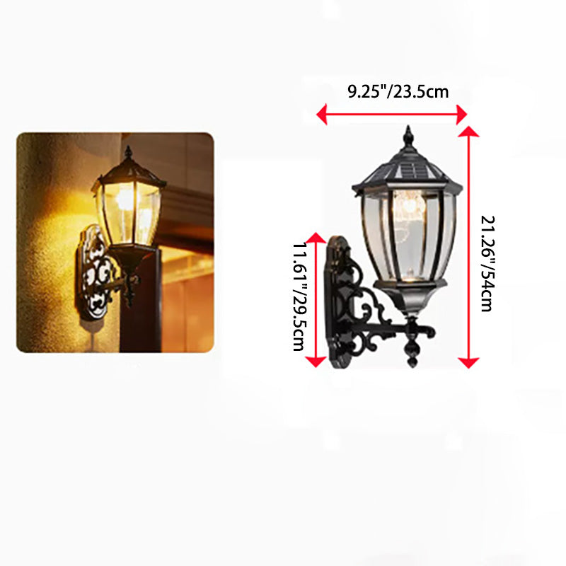 Aluminum Glass Patio Outdoor Light