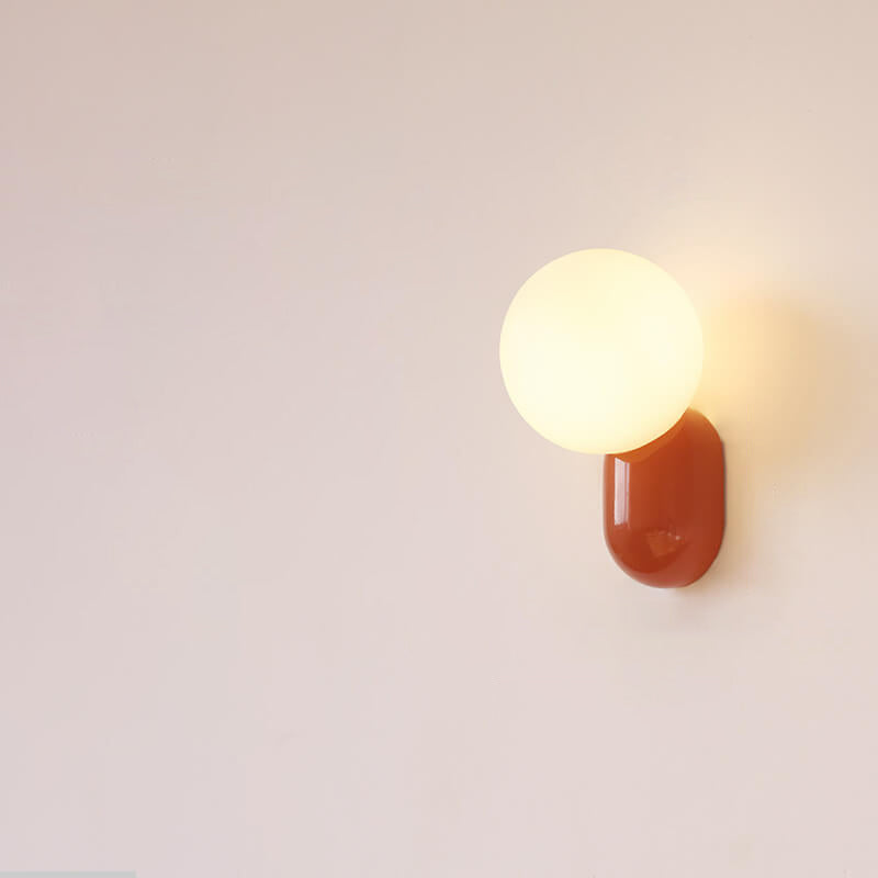 Macaron Cream Style Resin Wall Lamp