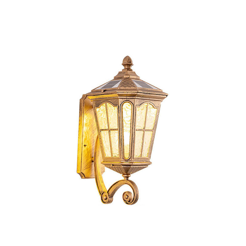 Lantern Aluminum Glass Patio Outdoor Light