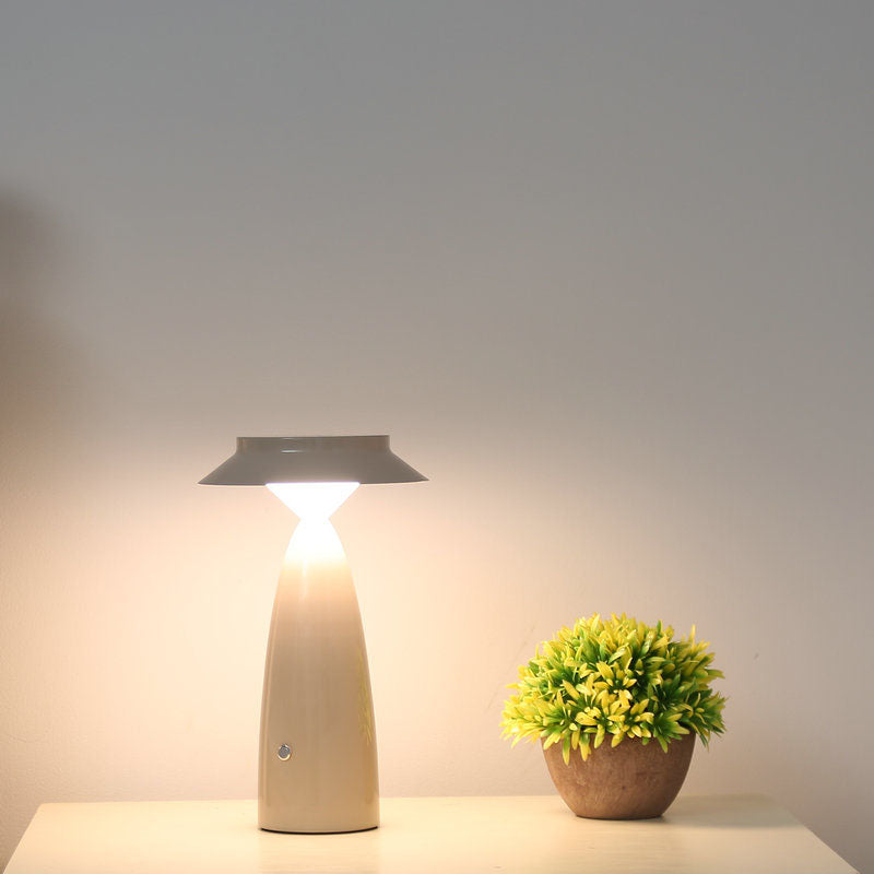 Mushroom Iron Acrylic Bedroom Table Lamp