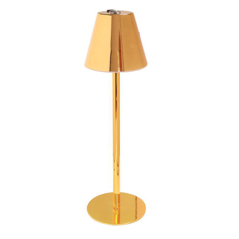 Solid Color Mushroom Hardware Table Lamp