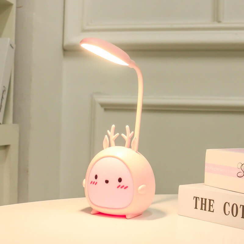Cartoon Animal Student Charging Table Lamp