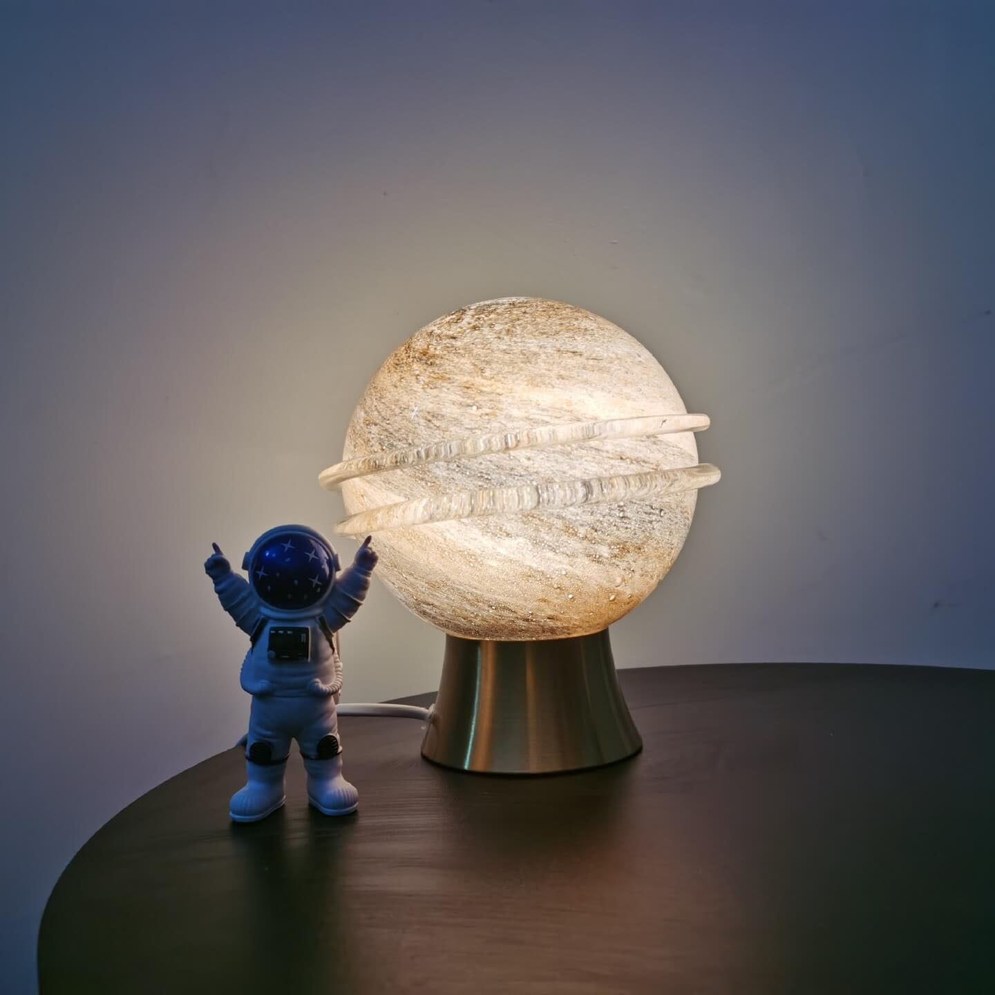 Starry Sky Ocean Ball Table Lamp
