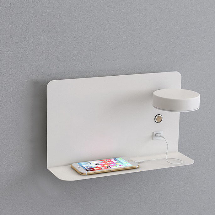 Iron Square Rechargeable Wall Lamp