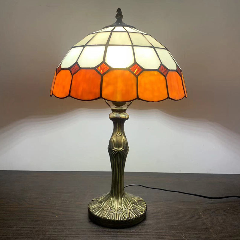 Stained Glass Dome Aolly Table Lamp