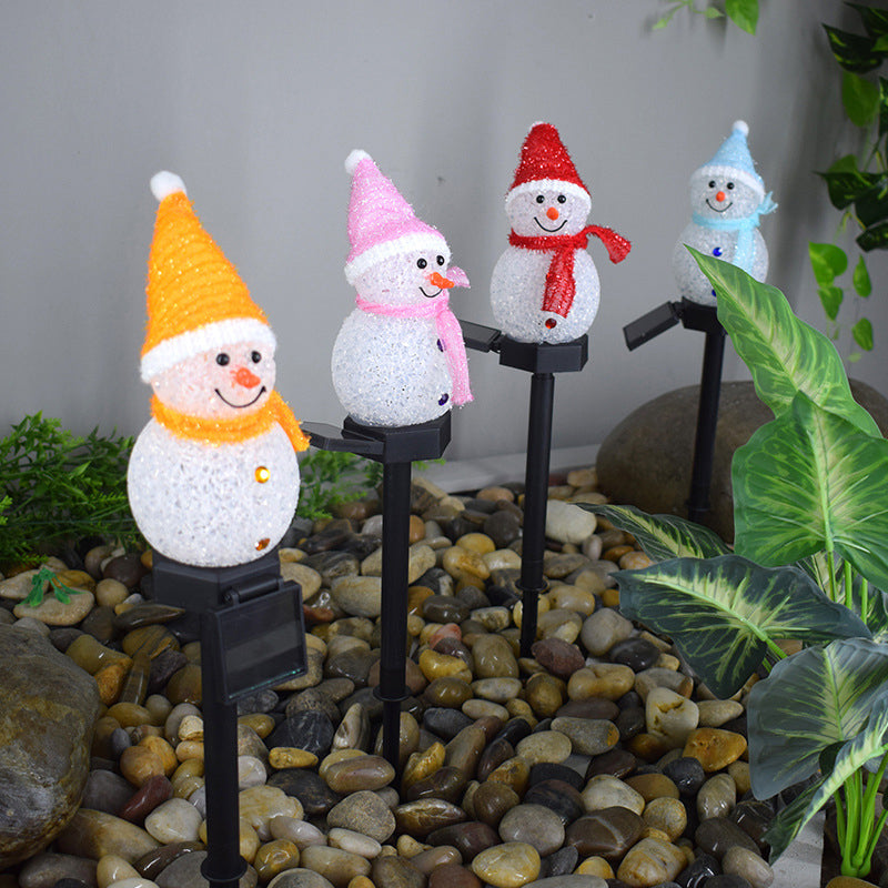 Christmas Plastic Rice Ball Floor Lamp