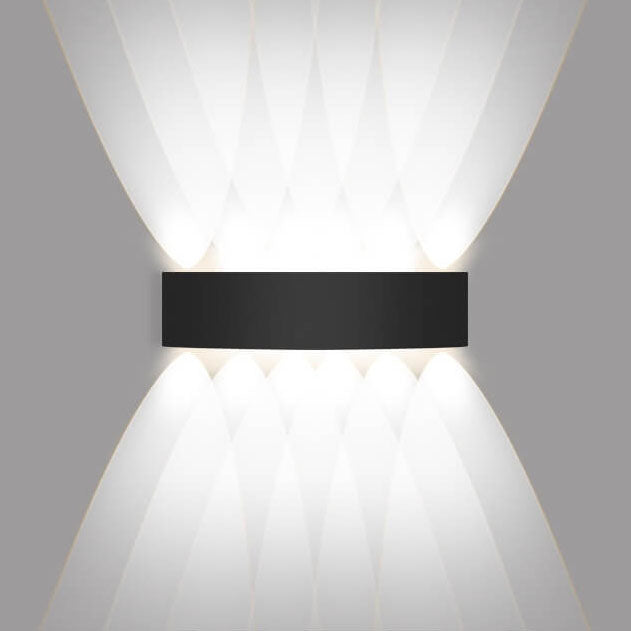 Black Aluminum Patio Outdoor Light
