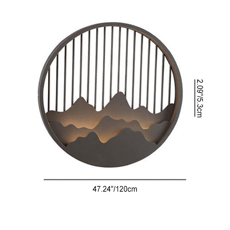 Round Mountain Stainless Steel Outdoor Light