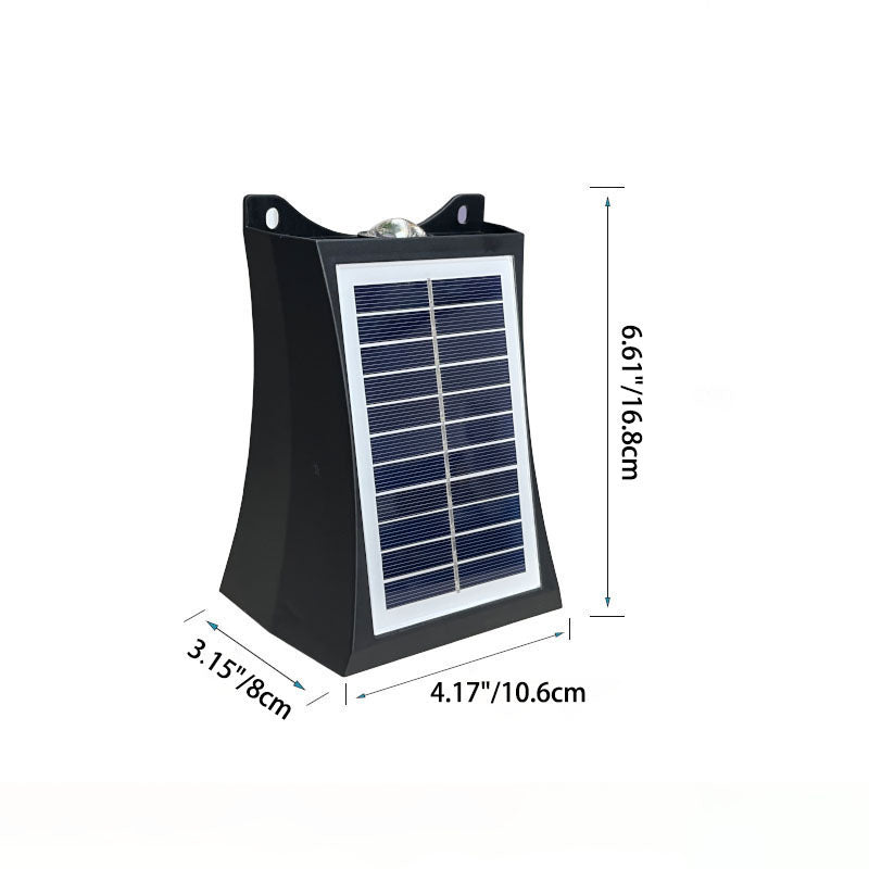 Trapezoidal ABS PMMA Patio Outdoor Light