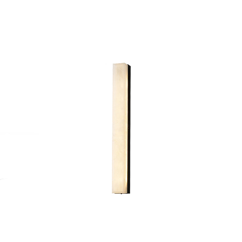 Strip Copper Marble Living Wall Lamp