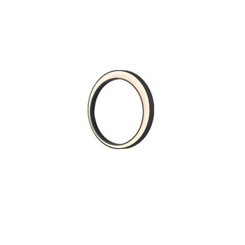 Crescent Circle Stainless Steel Outdoor Light