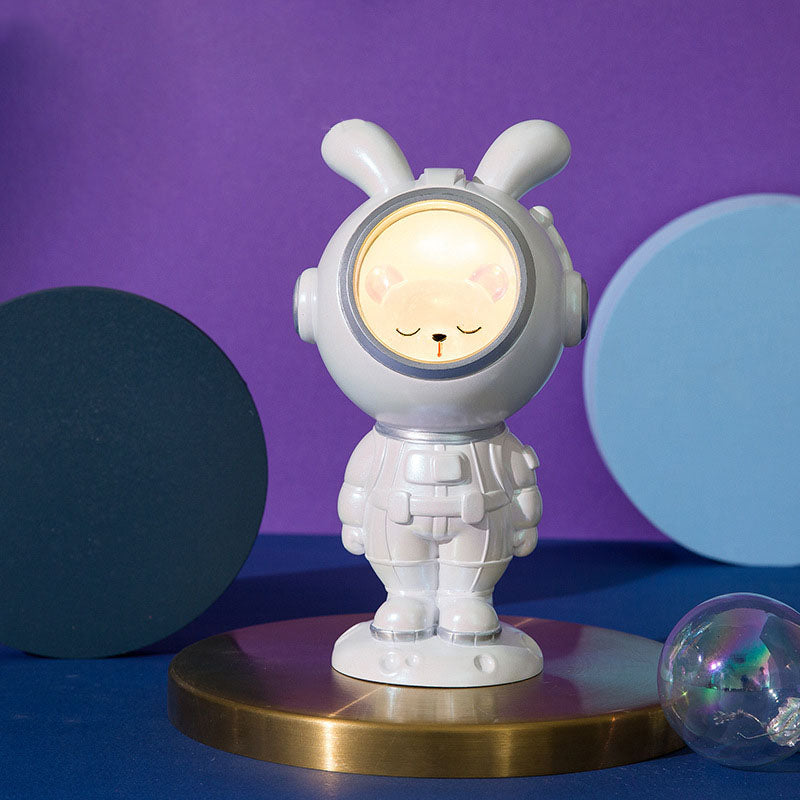 Astronaut Rabbit Duck Resin Table Lamp