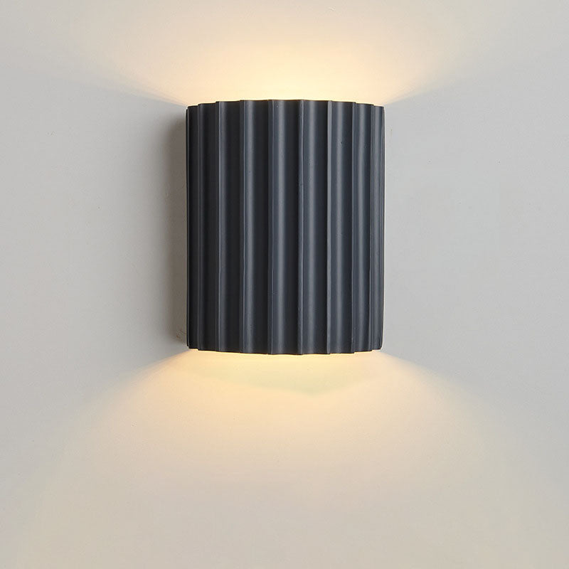 Resin Tiles Bedroom 2-Light Wall Lamp