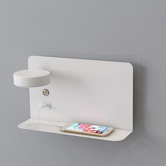 Iron Square Rechargeable Wall Lamp