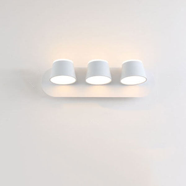 Rotatable Cylinder 1/2/3 2-Light Wall Lamp