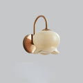 Cream Bell Orchid Flower Wall Lamp