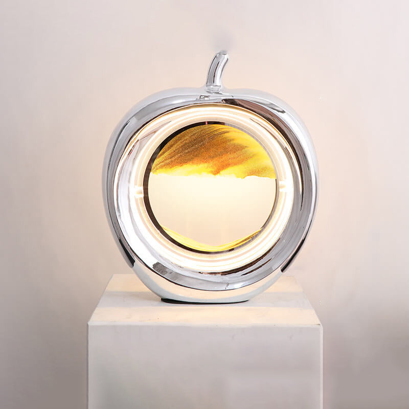 Apple Quicksand Painting Decorative Table Lamp