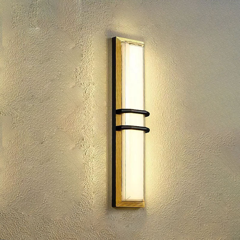 Aluminum Cubic Acrylic Garden Outdoor Light