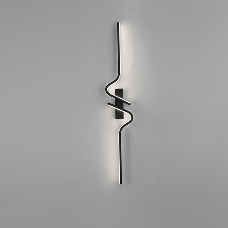 Strip Aluminum Silicon Gel Wall Lamp