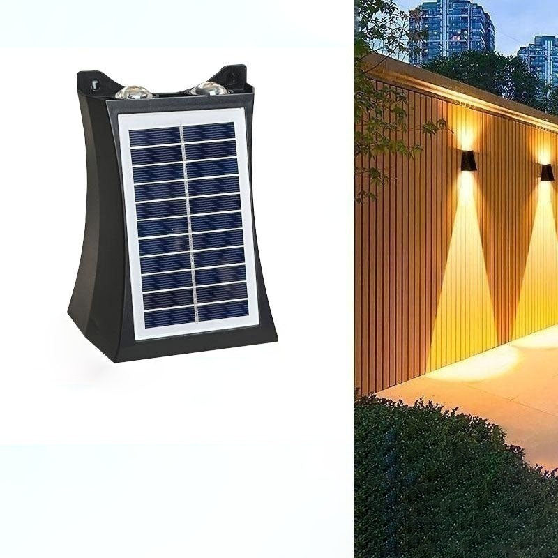 Trapezoidal ABS PMMA Patio Outdoor Light