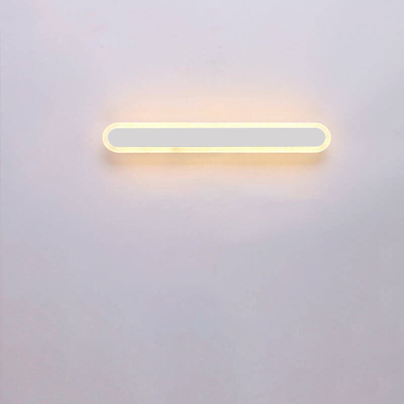 Long Bar Iron Acrylic Wall Lamp