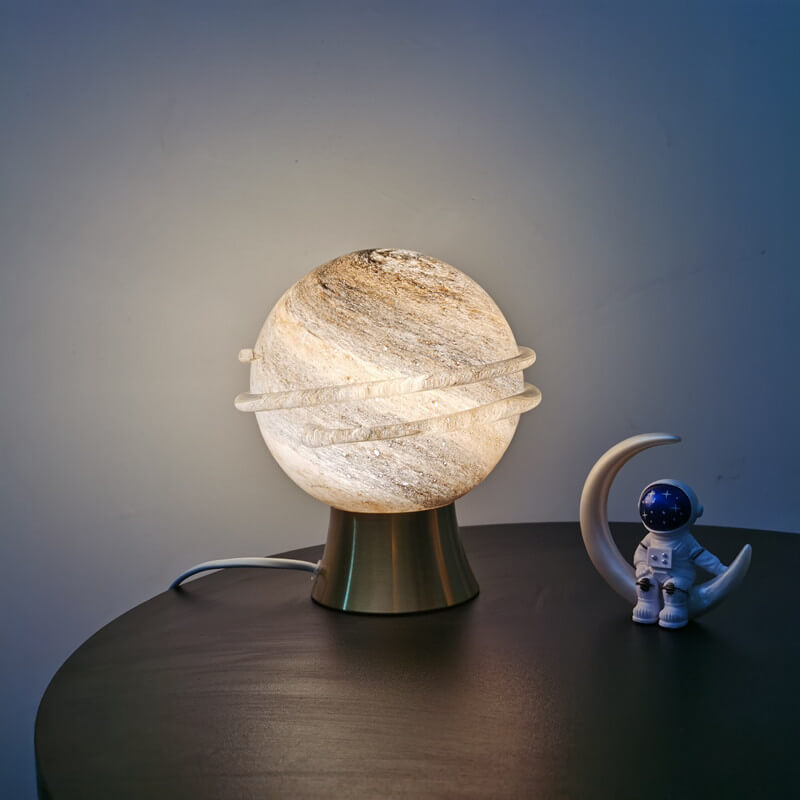 Starry Sky Ocean Ball Table Lamp