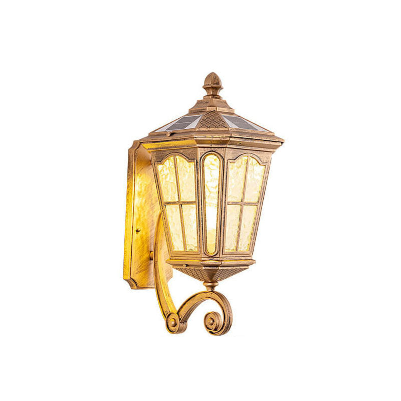 Lantern Aluminum Glass Patio Outdoor Light