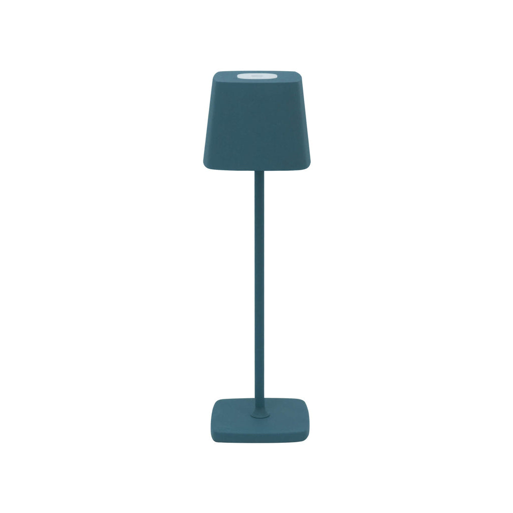 Square Solid Color Aluminum Table Lamp
