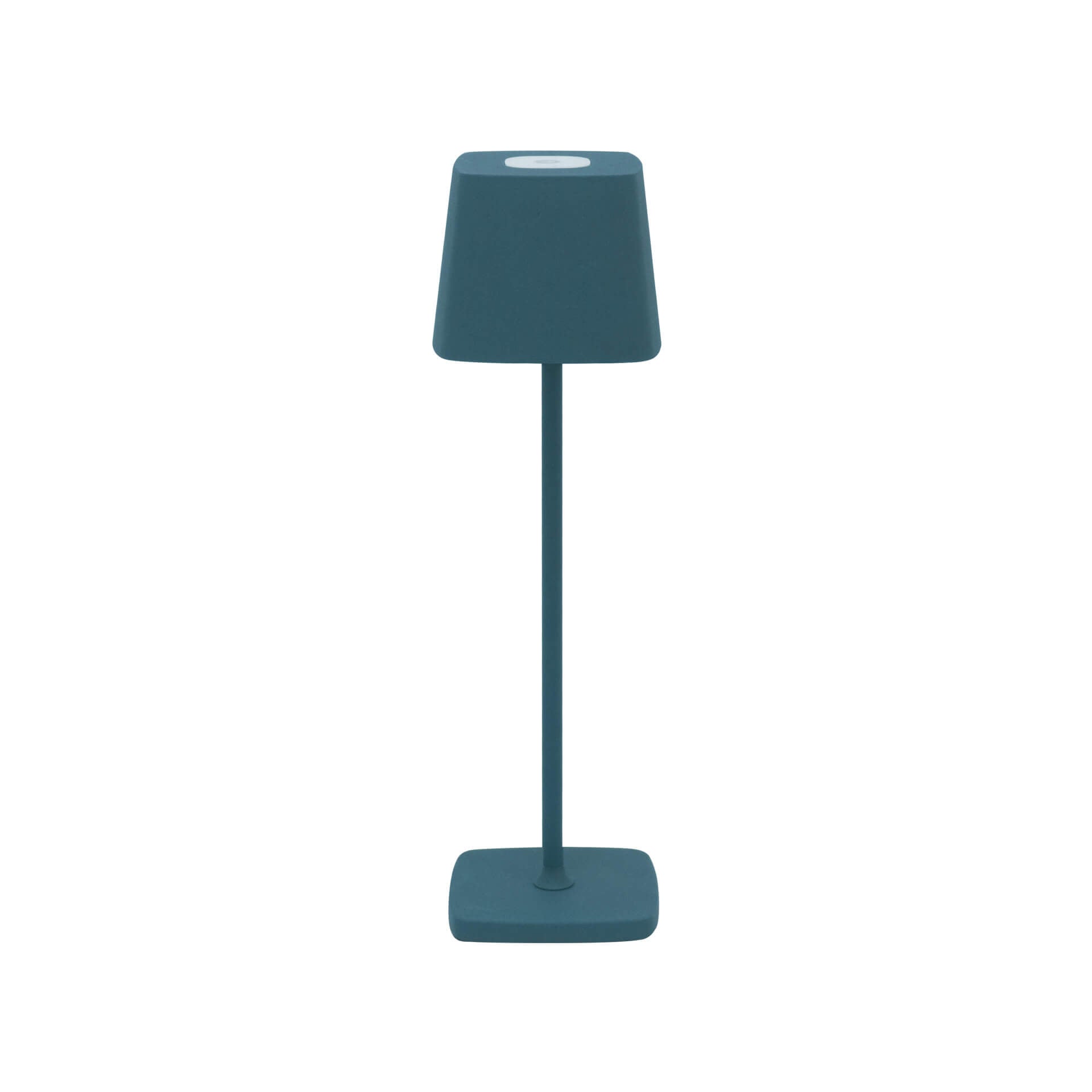 Square Solid Color Aluminum Table Lamp