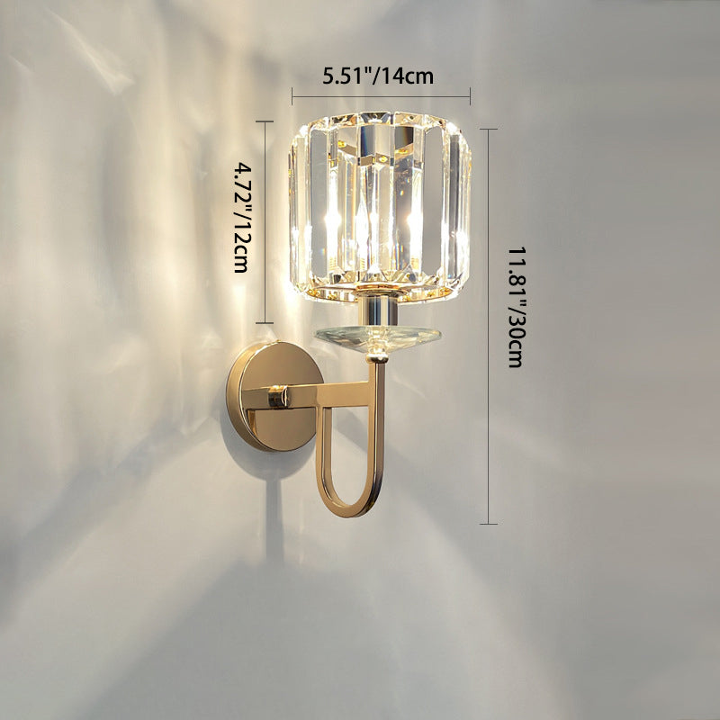 Metal Iron Stainless Steel Wall Lamp