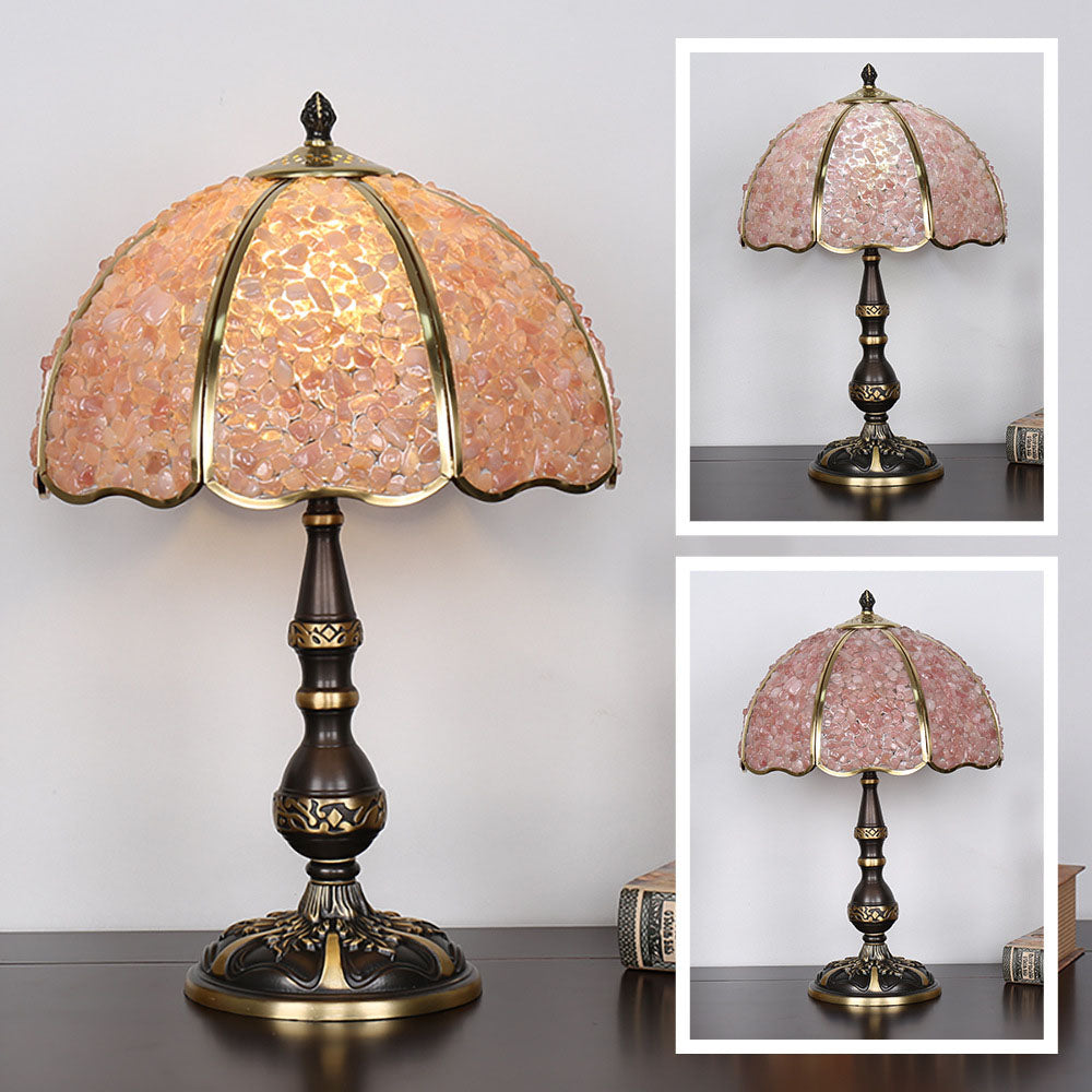 Umbrella Half Circle Full Table Lamp