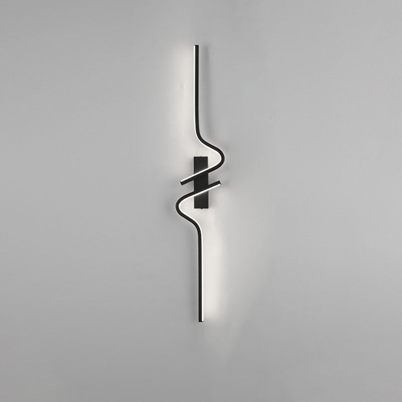 Strip Aluminum Silicon Gel Wall Lamp