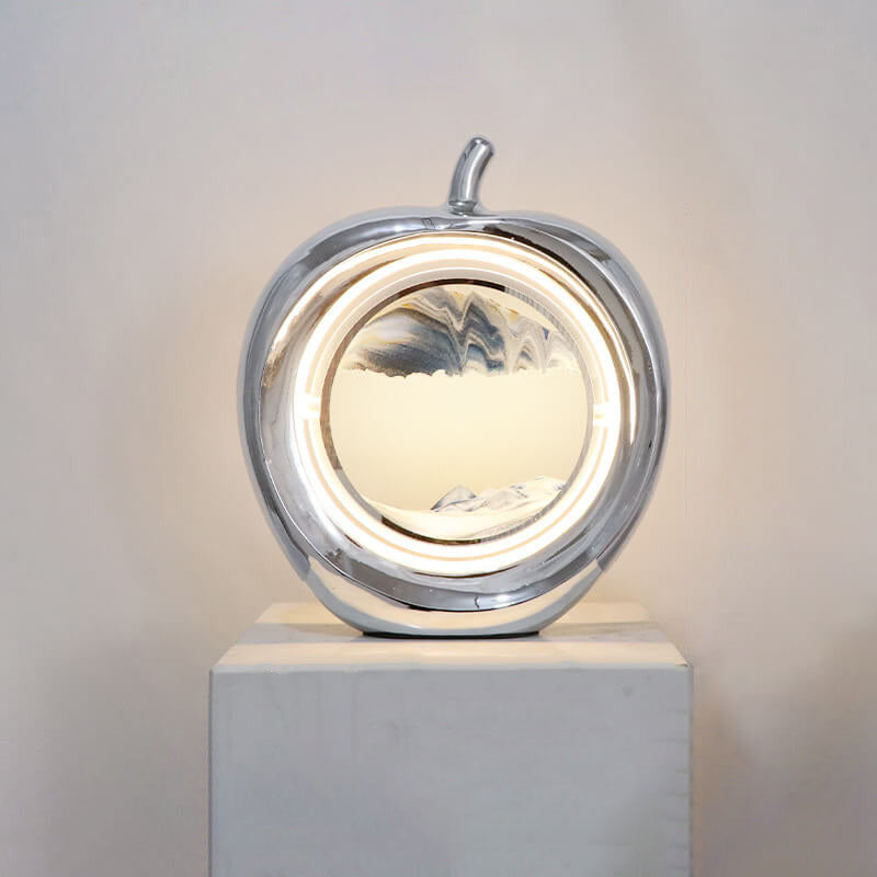 Apple Quicksand Painting Decorative Table Lamp