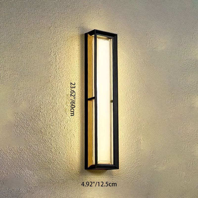 Aluminum Cubic Acrylic Garden Outdoor Light