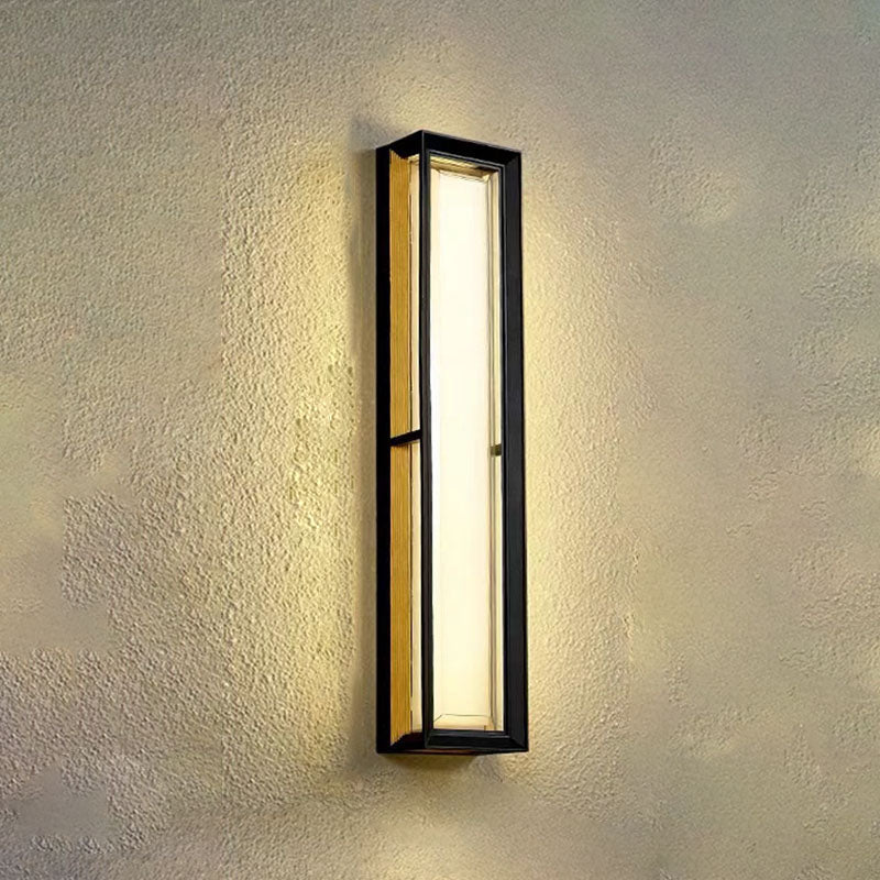 Aluminum Cubic Acrylic Garden Outdoor Light