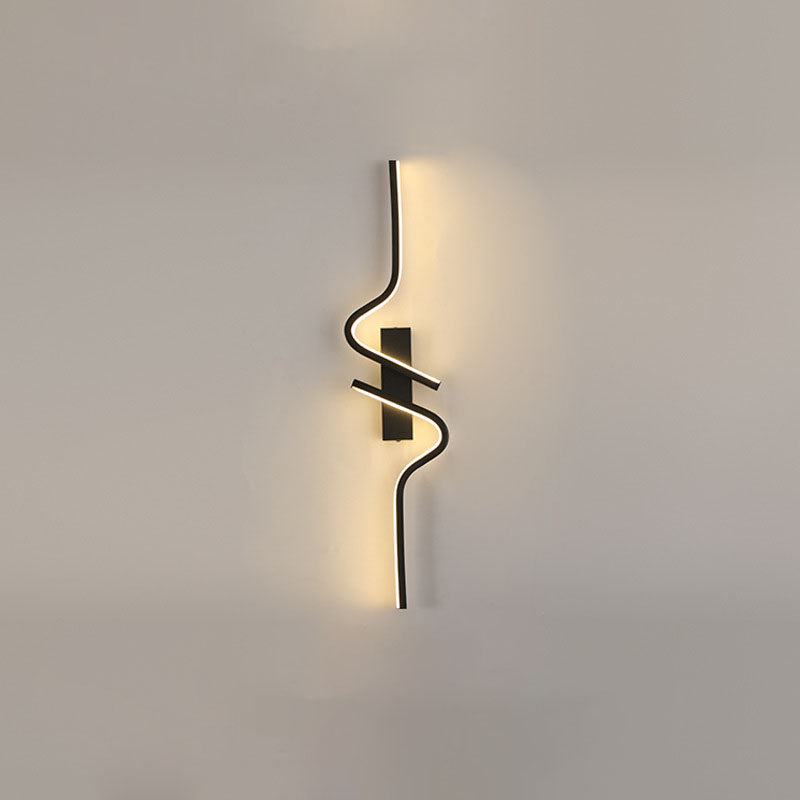 Strip Aluminum Silicon Gel Wall Lamp