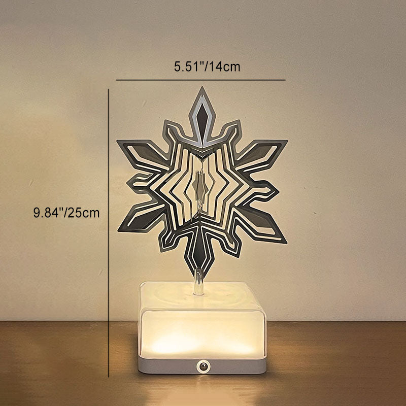 Stainless Steel ABS Cubic Table Lamp
