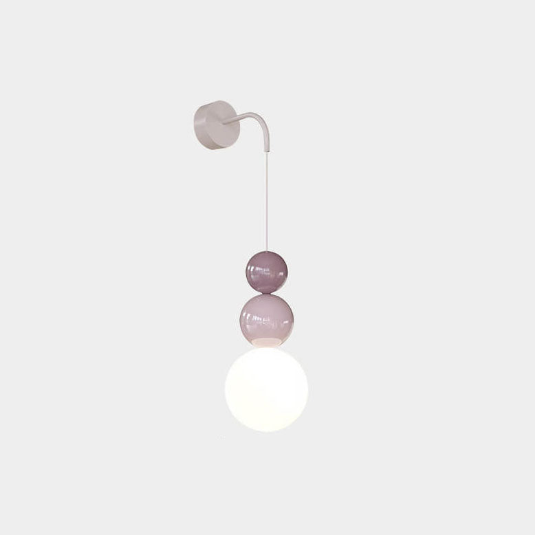 Personality Iron Gourd Wall Lamp