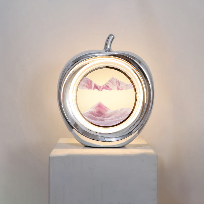 Apple Quicksand Painting Decorative Table Lamp